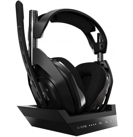 Astro A50 Wireless 7.1 + Base Station (Black/Silver) | PS4/PS5, PC