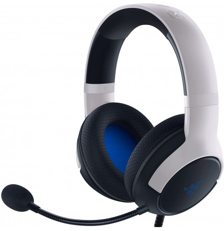Razer Kaira X Black/White Wired Gaming Headset | PS5