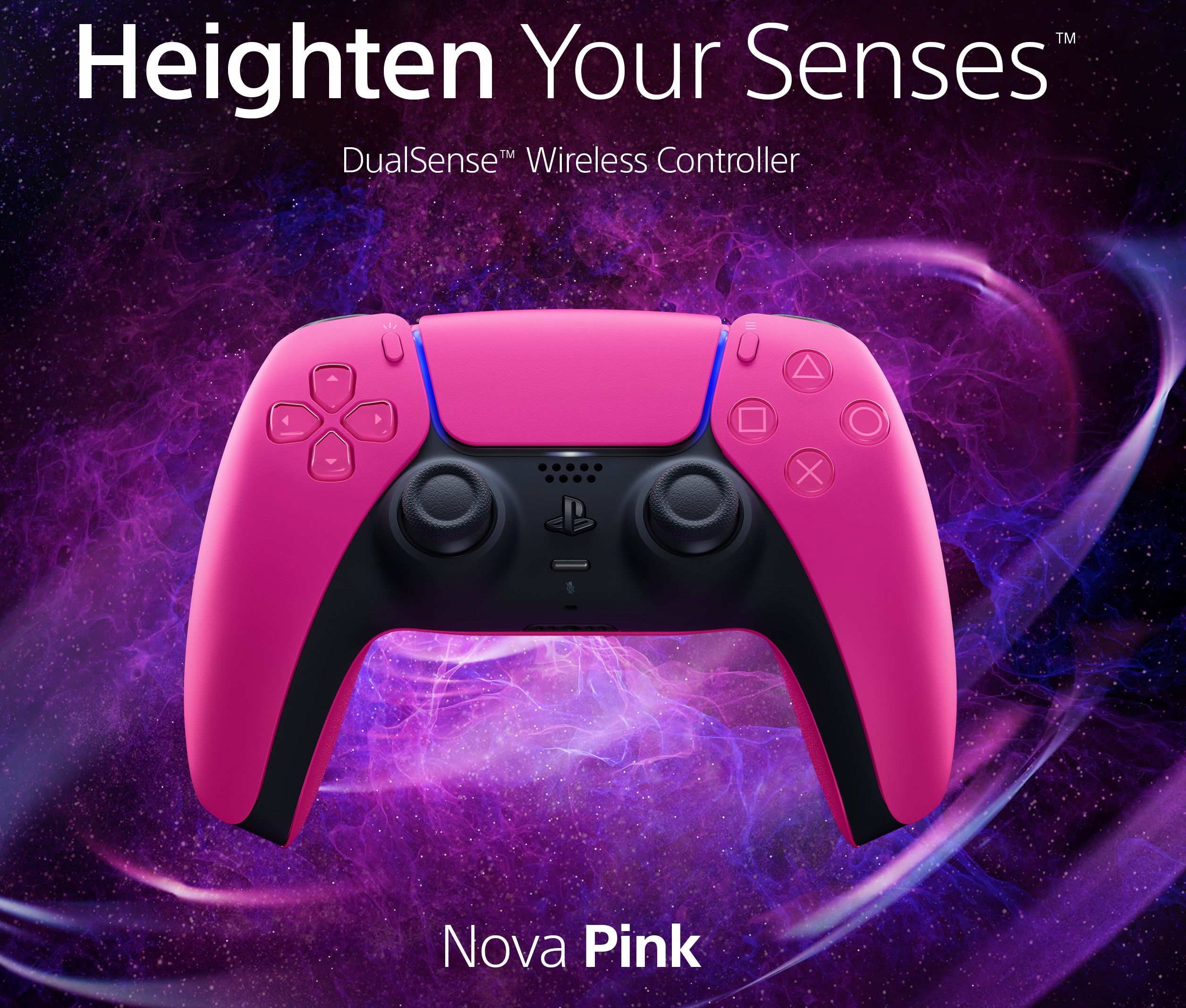 Sony PlayStation DualSense Nova Pink belaidis valdiklis (PS5)