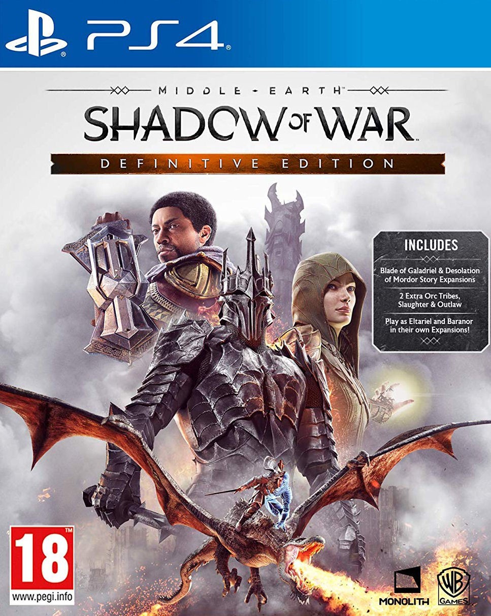 Middle-earth: Shadow of War Definitive Edition PS4