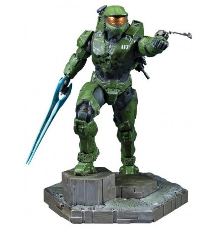 Halo Infinite Master Chief With Grappleshot statue | 26 cm