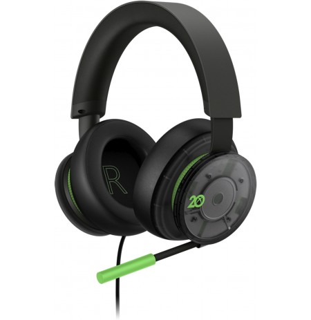 Xbox 20th Anniversary wired headset for Xbox Series X|S, One and Windows 10 | Black