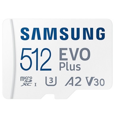 Atminties kortelė Samsung EVO PLUS MicroSDXC 512GB