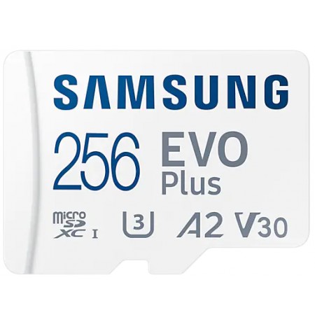 Atminties kortelė Samsung EVO PLUS MicroSDXC 256GB