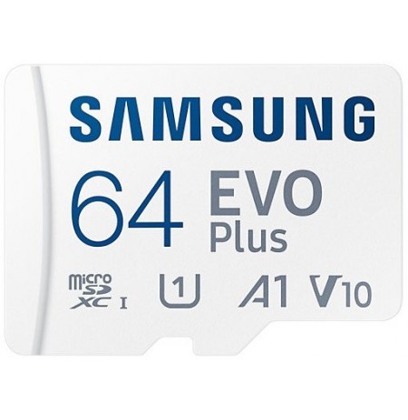 Atminties kortelė Samsung EVO PLUS MicroSDXC 64GB 