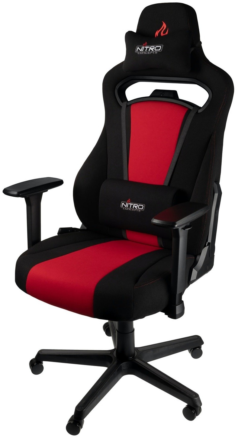 red pc gaming chair