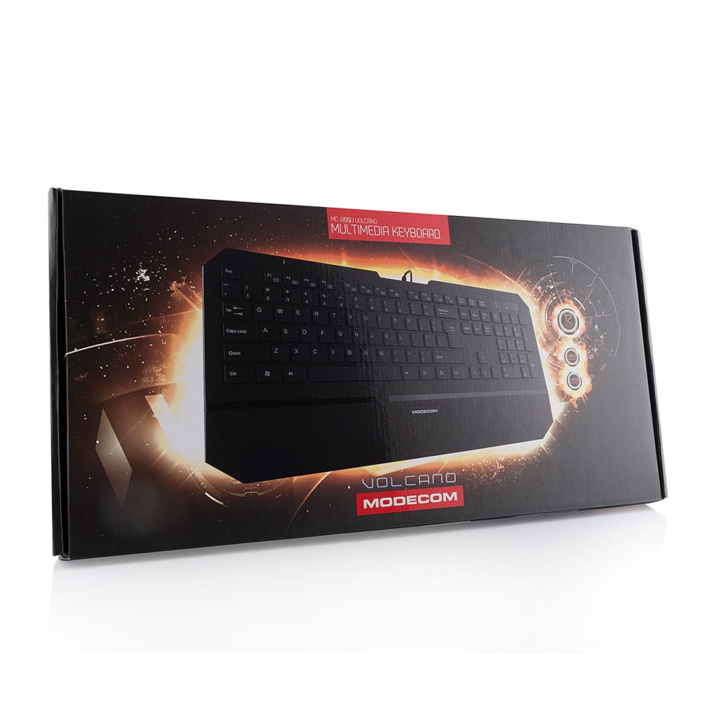Backlit multimedia keyboard MC-800W