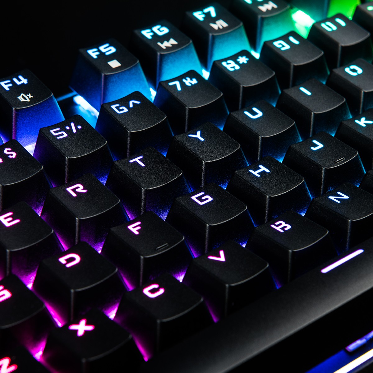 MODECOM VOLCANO LANPARTY RGB žaidimų klaviatūra BROWN US