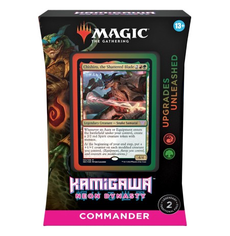 Magic: The Gathering - Kamigawa Neon Dynasty Commander Deck - Upgrades Unleashed