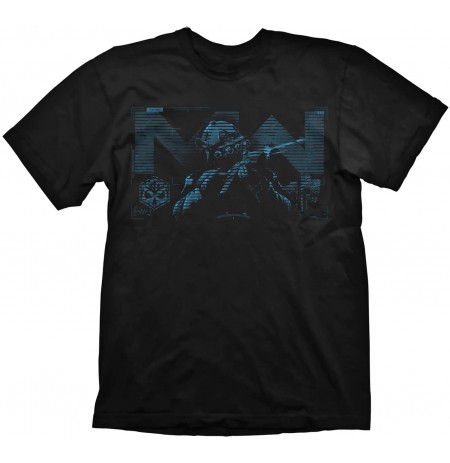 Call Of Duty Modern Warfare Blue Target T-Shirt | L Size 