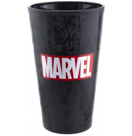 Marvel Logo Glass (400ml) 