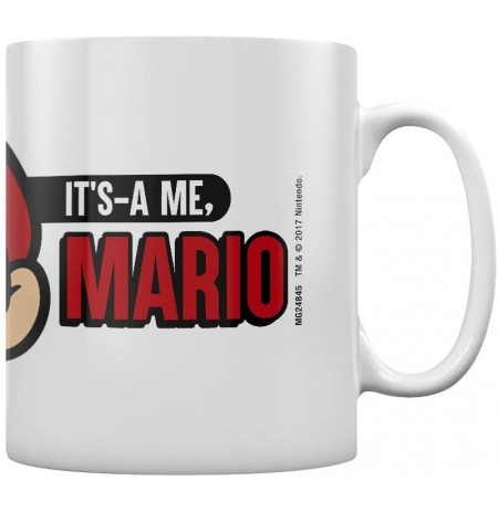 Nintendo Super Mario It`s A Me Mario puodelis (315ml)