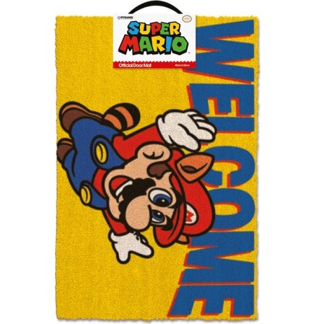 Super Mario (Welcome) durų kilimėlis | 60x40cm 
