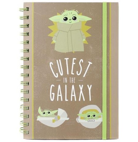 Star Wars The Mandalorian Cutest In The Galaxy A5 Notebook