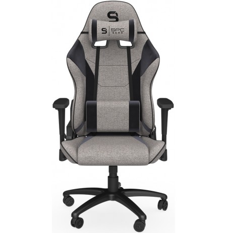 SPC Gear SR300F V2 juoda/pilka medžiaginė ergonominė kėdė