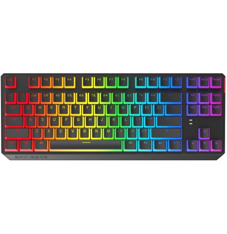 SPC Gear GK630K Tournament TKL mechanical keyboard with RGB Pudding Edition (US, Kailh BLUE switch)