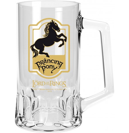 Lord Of The Rings Prancing Pony Glass (500ml)