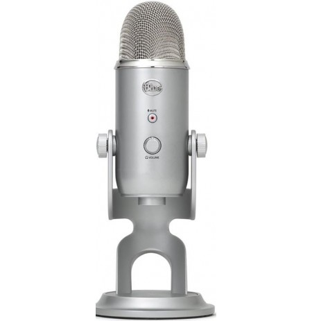 Blue Yeti (Silver) kondensatorinis mikrofonas