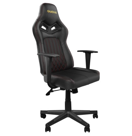 GAMING CHAIR GAMDIAS Achilles E3-L  (black-red) with RGB