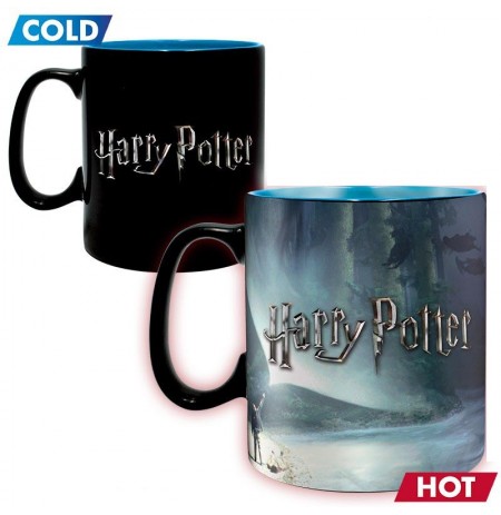 Harry Potter Patronus puodelis | Reaguojantis į karštį 460ml