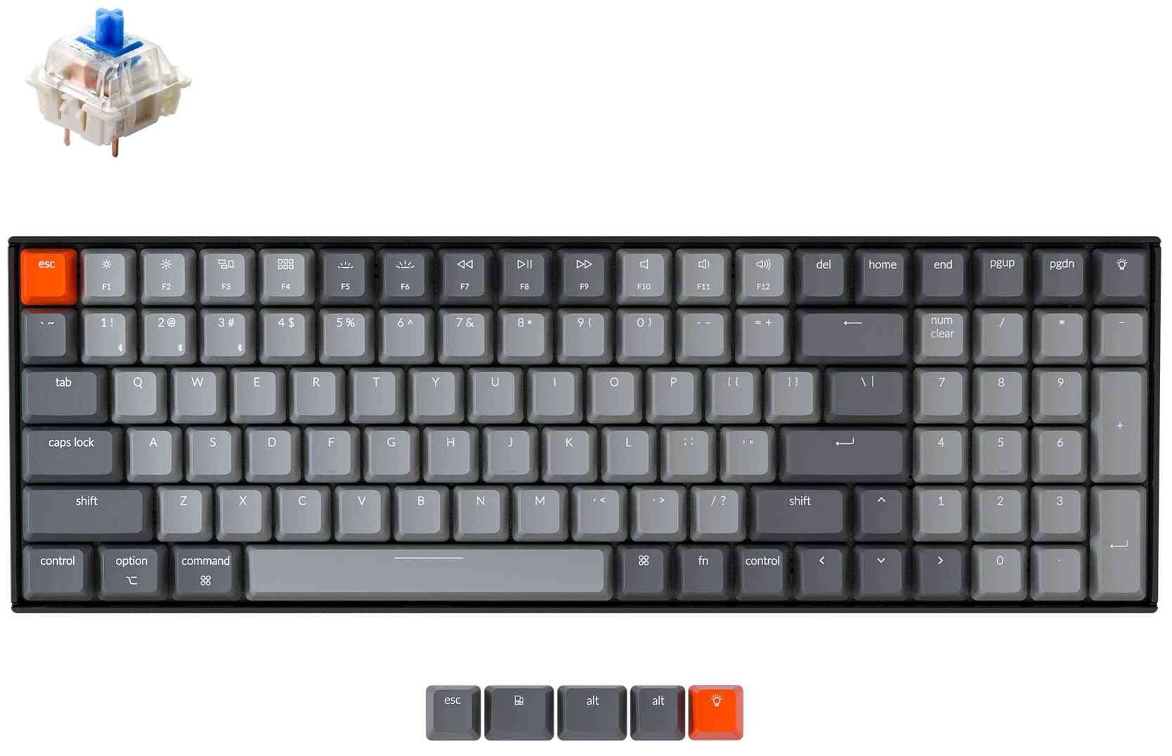 keychron k4 v2 red switch