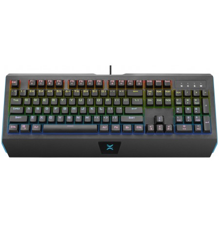 NOXO Vengeance mechaninė laidinė RGB klaviatūra | US, Blue