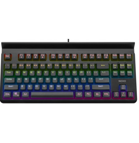 NOXO Specter TKL RGB Mechanical Gaming Keyboard With Tablet/Phone Holder | US, Blue Switch