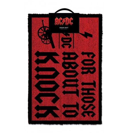 AC/DC For Those About To Knock Mat | 60x40cm