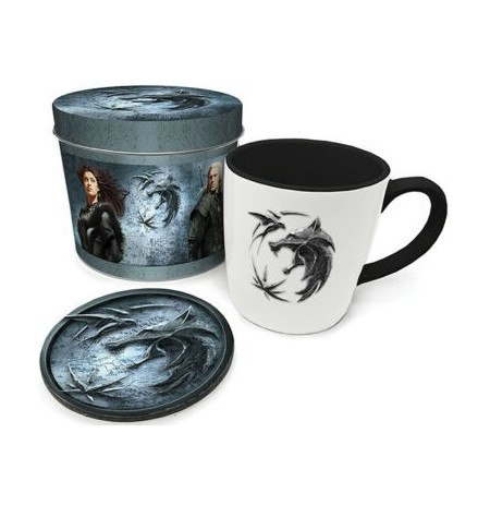 The Witcher Taste Of Steel Mug & Coaster In Tin