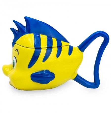 Disney Flounder The Little Mermaid 3D Mug