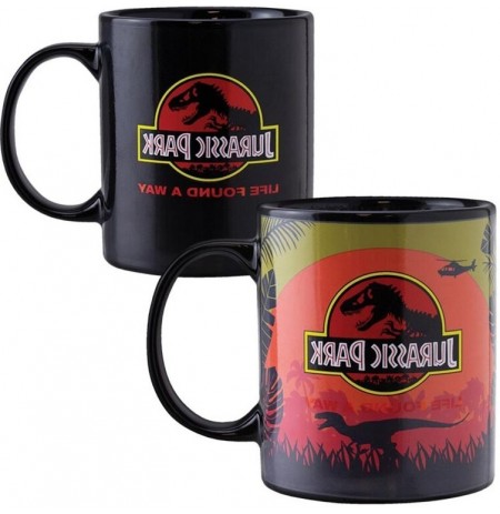 Jurassic Park puodelis | Reaguojantis į karštį 300ml