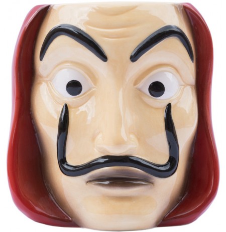 La Casa De Papel Mask 3D Mug