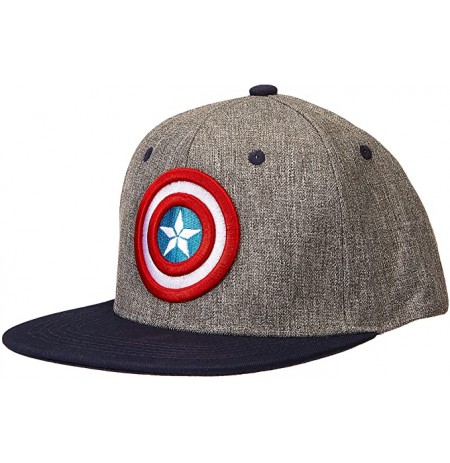 Marvel Avengers Captain America Logo Snapback Cap