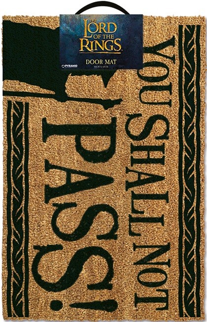 The Lord Of The Rings (You Shall Not Pass) doormat | 60x40cm