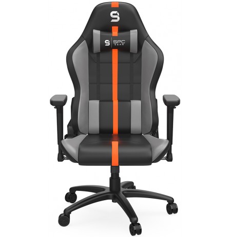 SPC Gear SR400 juoda/orandžinė ergonominė kėdė