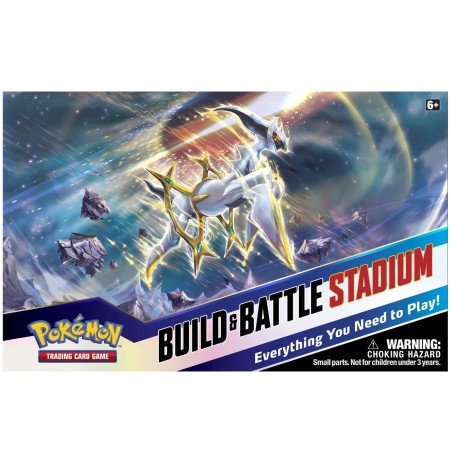 Pokemon TCG - Sword & Shield 9 Brilliant Stars Build & Battle Stadium Box