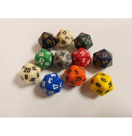 Chessex d20 Polyhedral Dice (1 Vnt)