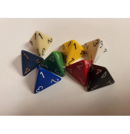 Chessex d4 Polyhedral Dice (1 Vnt)