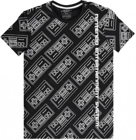 Nintendo NES AOP T-Shirt | XL Size