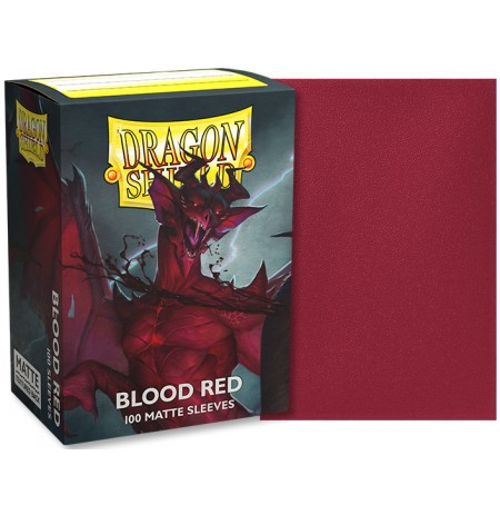 Dragon Shield Standard Sleeves - Matte Blood Red 'Simurag' (100 Vnt)