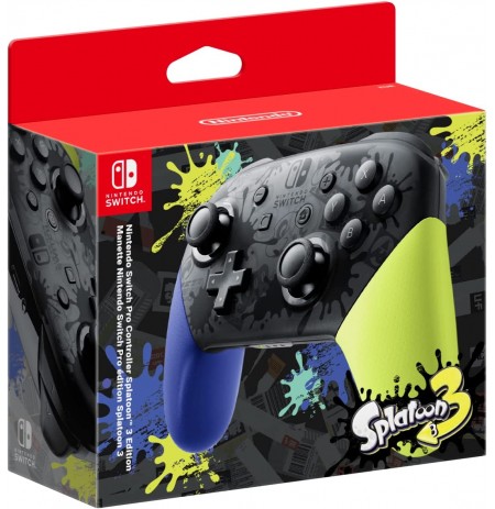 Nintendo Switch Pro Controller - Splatoon 3 Edition valdiklis