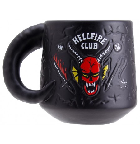Stranger Things Hellfire Club Demon Embossed Mug (400ml)