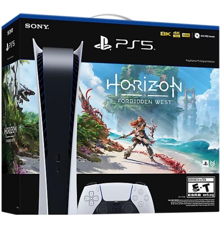 PlayStation 5 Digital žaidimų konsolė 825GB Horizon Forbidden West Bundle
