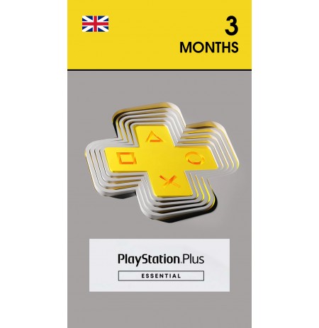 Playstation Plus Essential Card 90D  (Jungtinė karalystė)