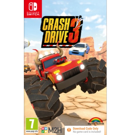 Crash Drive 3 (be apsauginės plevelės)