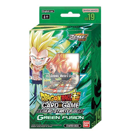 Dragon Ball Super Card Game - Starter Deck SD19 - Green Fusion