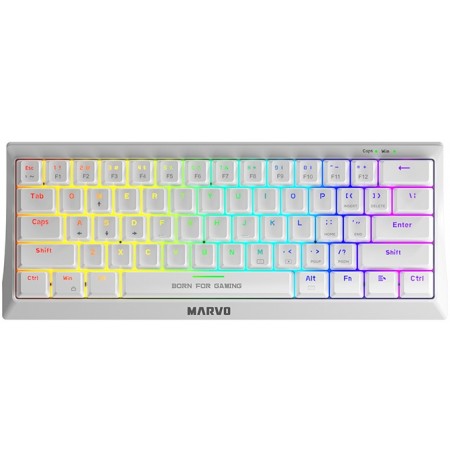 Marvo KG962 60% mechaninė klaviatūra su RGB  (US, RED switch)