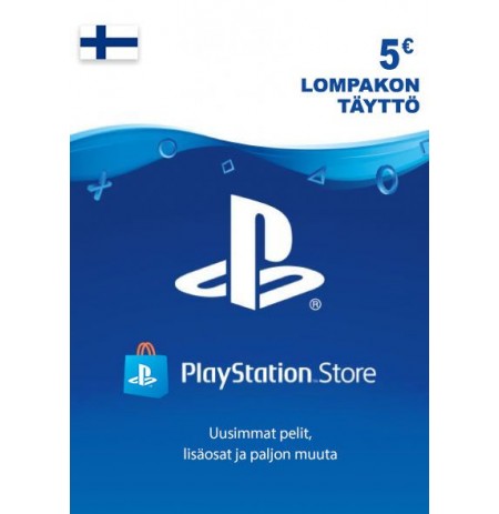 Playstation Network Card 5 EUR (Finland)