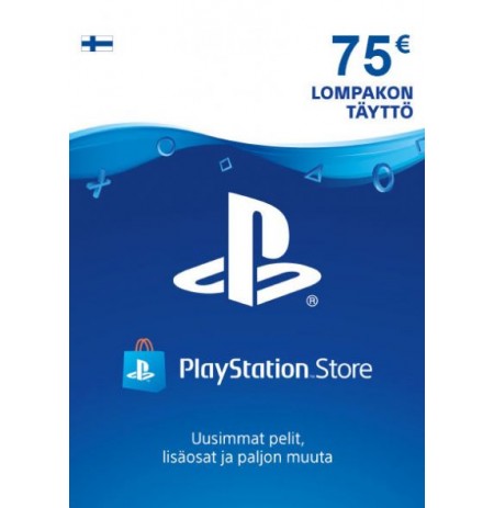 Playstation Network Card 75 EUR (Suomija)