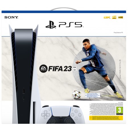 PlayStation 5 žaidimų konsolė 825GB Fifa 23 Bundle